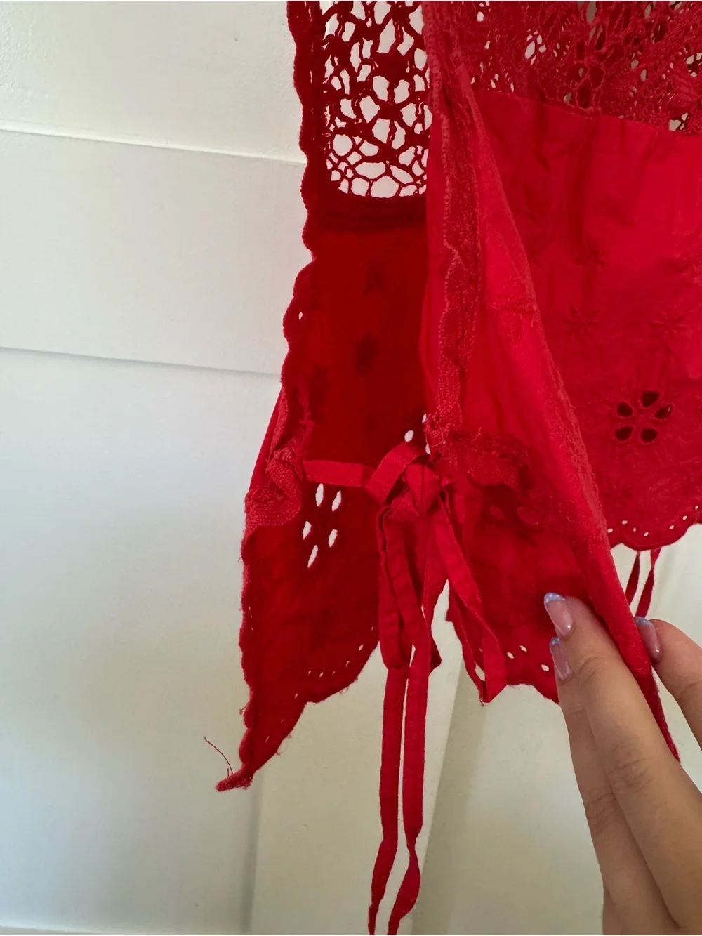 Free People bohemian crochet